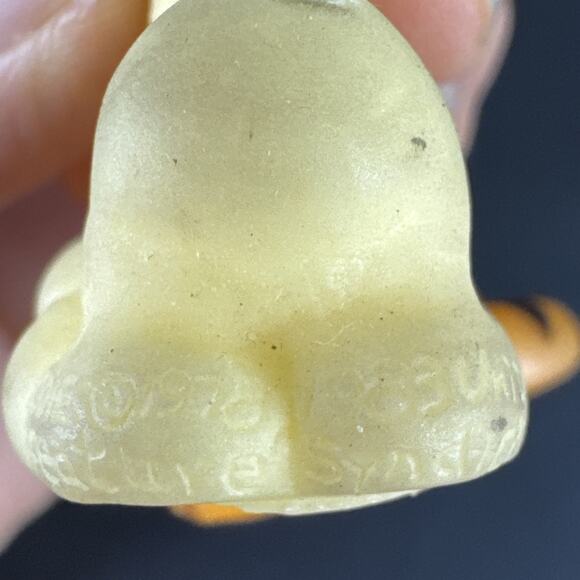 Vintage 80's Garfield & Odie Pencil Topper & Figurines, Rubber - Picture 10 of 14